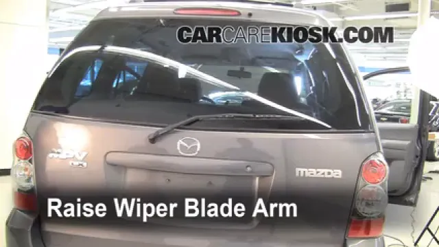 2006 Mazda MPV LX 3.0L V6 Windshield Wiper Blade (Rear) Replace Wiper Blade